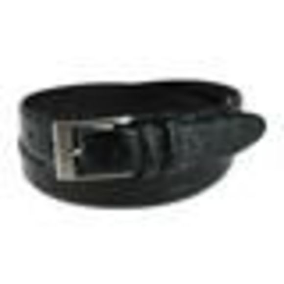 Toneka Men's Big and Tall Hornback Croc Print Belt - Picture 3 of 3